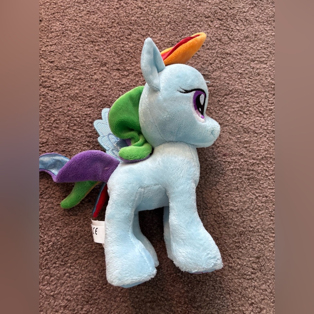 My Little Pony Plush with Blue and Green Mane